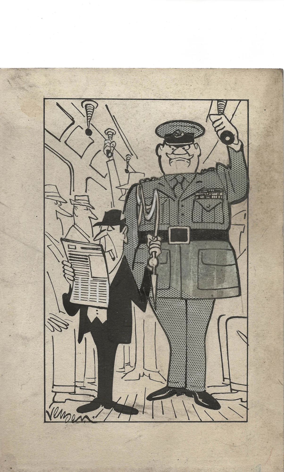 John Jensen original cartoon JJ-2026-009