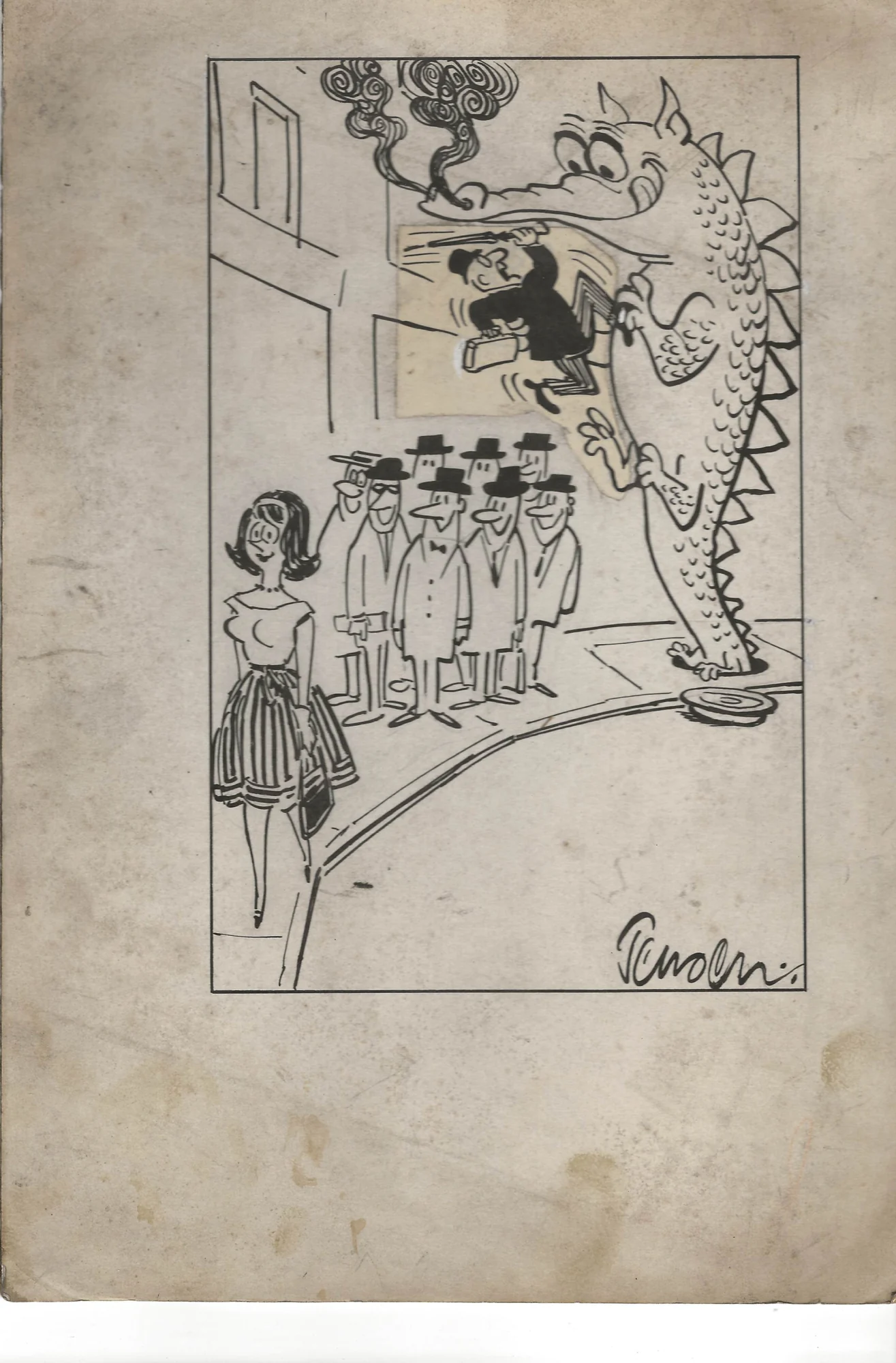 John Jensen original cartoon JJ-2026-010
