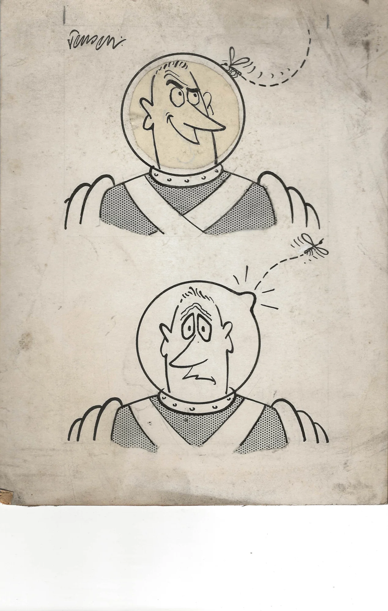 John Jensen original cartoon JJ-2026-013