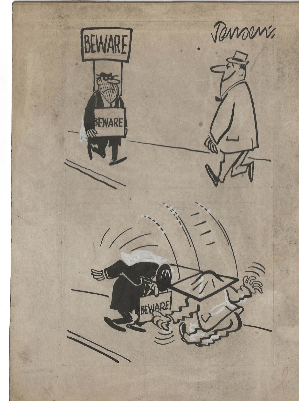 John Jensen original cartoon JJ-2026-017