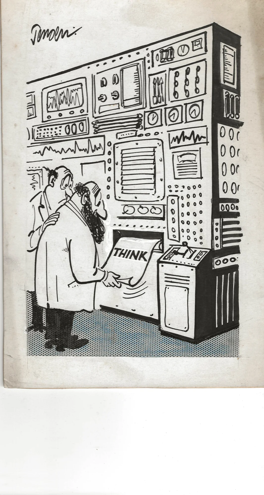John Jensen original cartoon JJ-2026-019