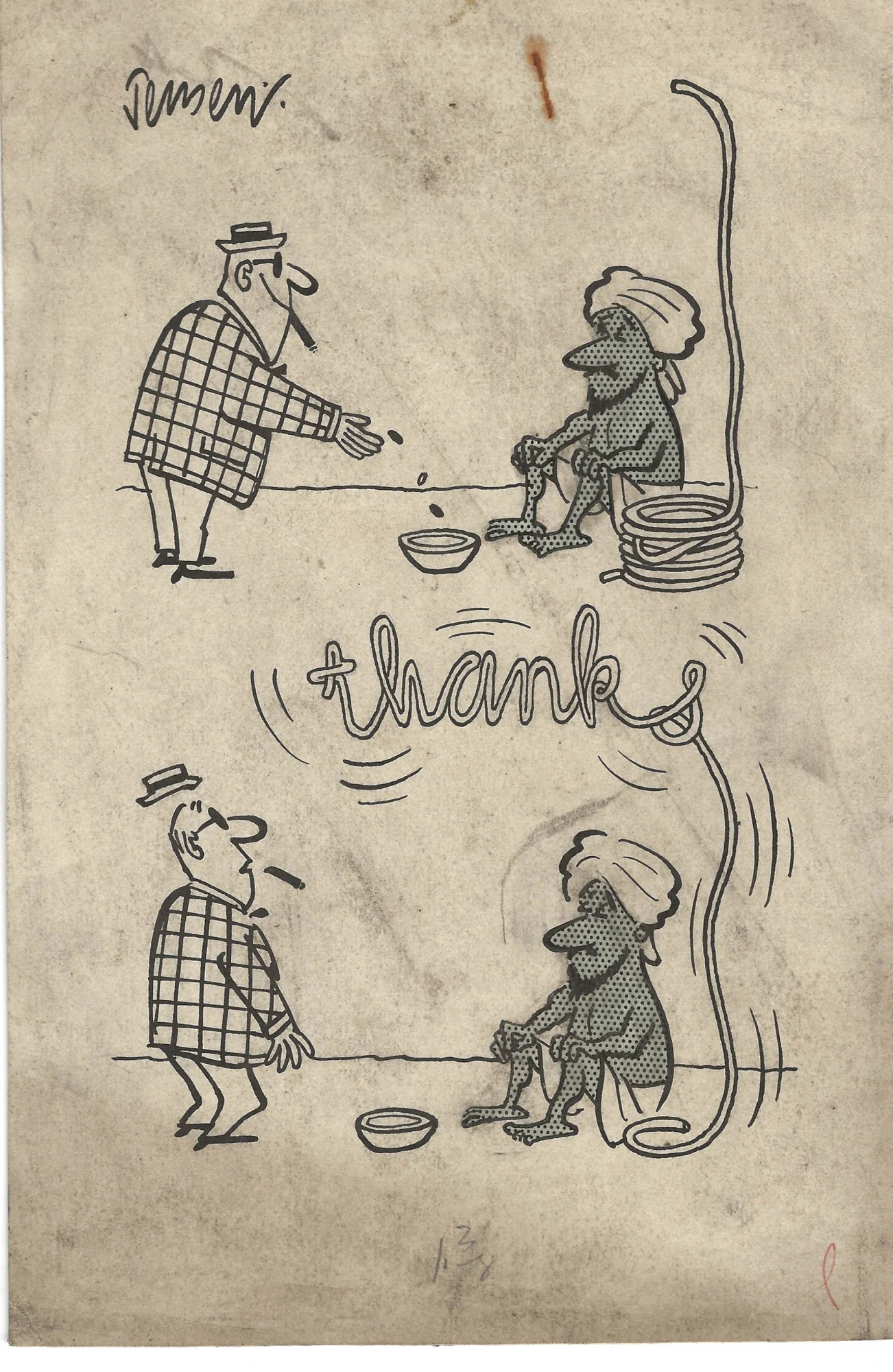 John Jensen original cartoon JJ-2026-036
