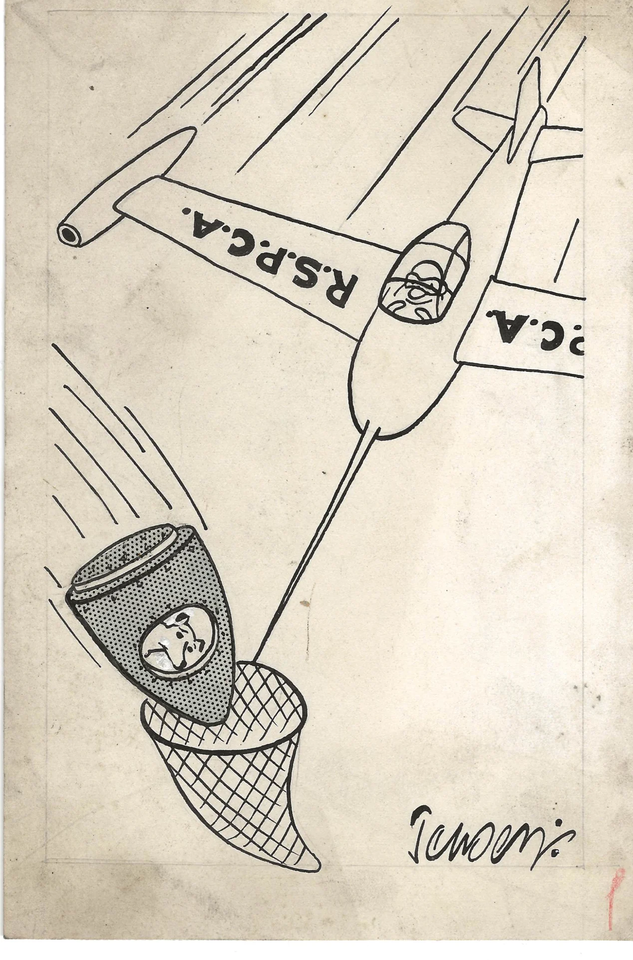 John Jensen original cartoon JJ-2026-041