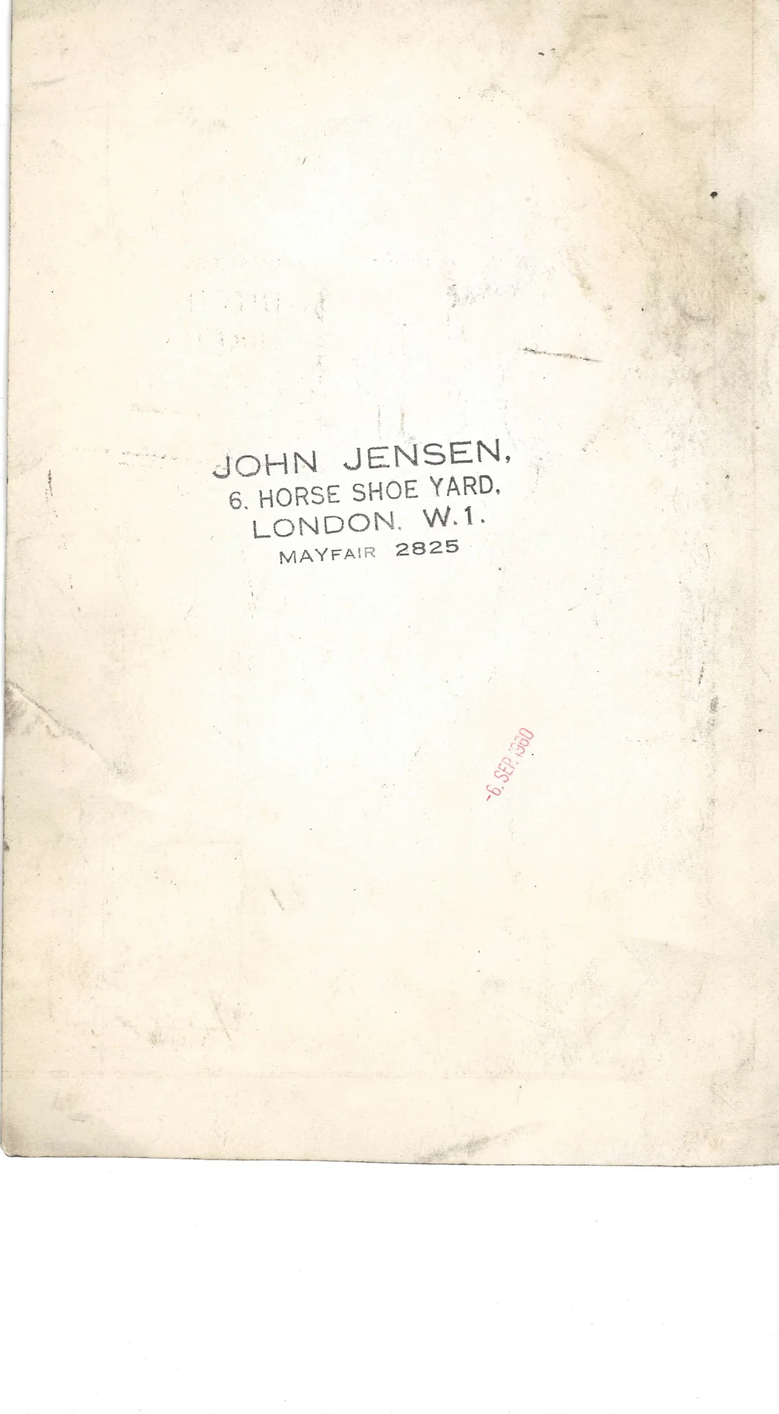Reverse side of John Jensen original cartoon JJ-2026-044