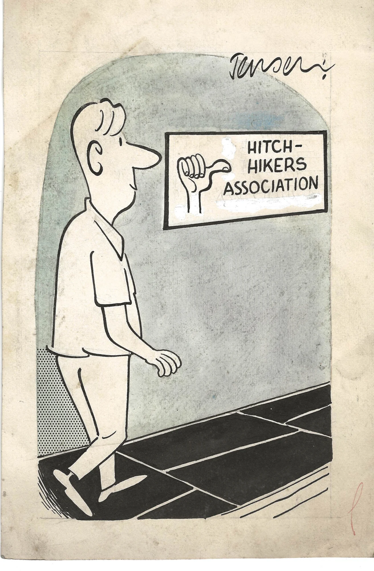 John Jensen original cartoon JJ-2026-044