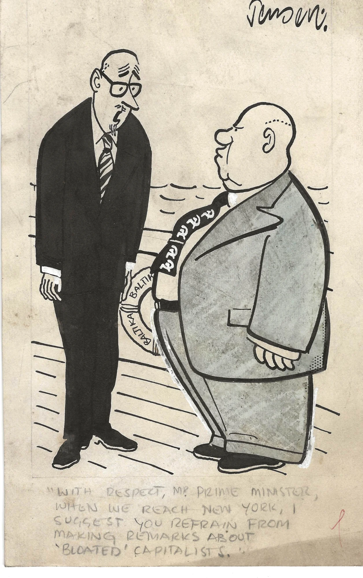 John Jensen original cartoon JJ-2026-045